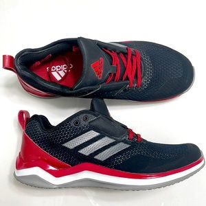 •SOLD• Mens Speed Trainer 3 Core Running Shoe Black/Iron Metallic/Power Red